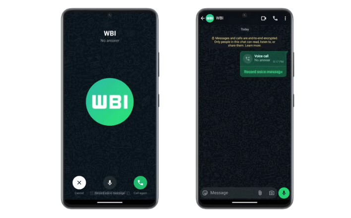 WhatsApp تحديث يختبر ميزة غير متوقعة بعد مفقودين المكالمات!