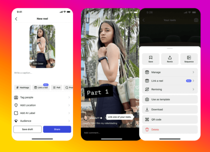 يضيف Instagram ميزة من شأنها تغيير تجربة بكرات تمامًا!