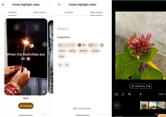 يفاجئ تطبيق Google Photos مستخدمي Android بميزة ذكية لإنشاء مقاطع فيديو احترافية تلقائيًا