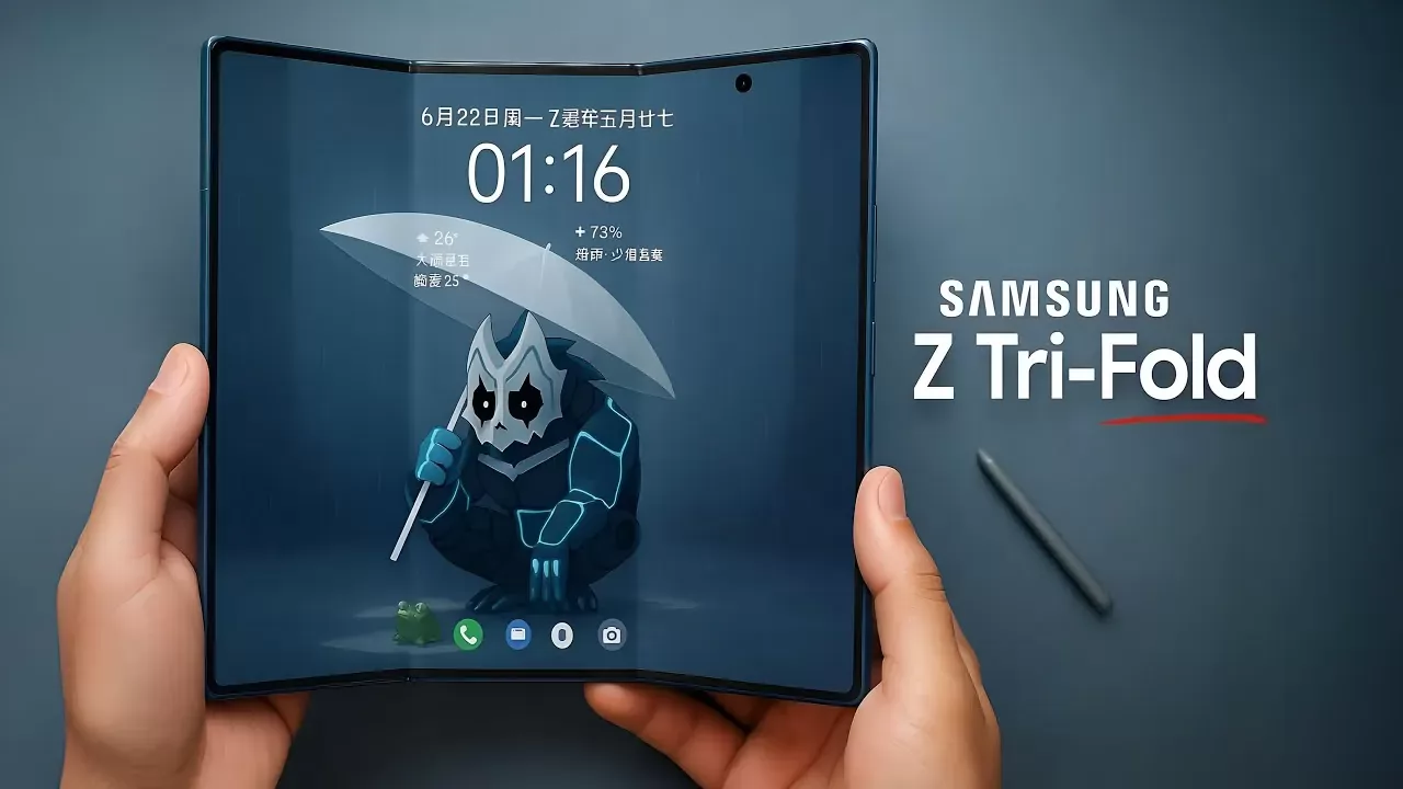 تسريبات عن هاتف Galaxy Z Trifold بسعر مفاجئ ومواصفات رائدة قبل الإطلاق الرسمي