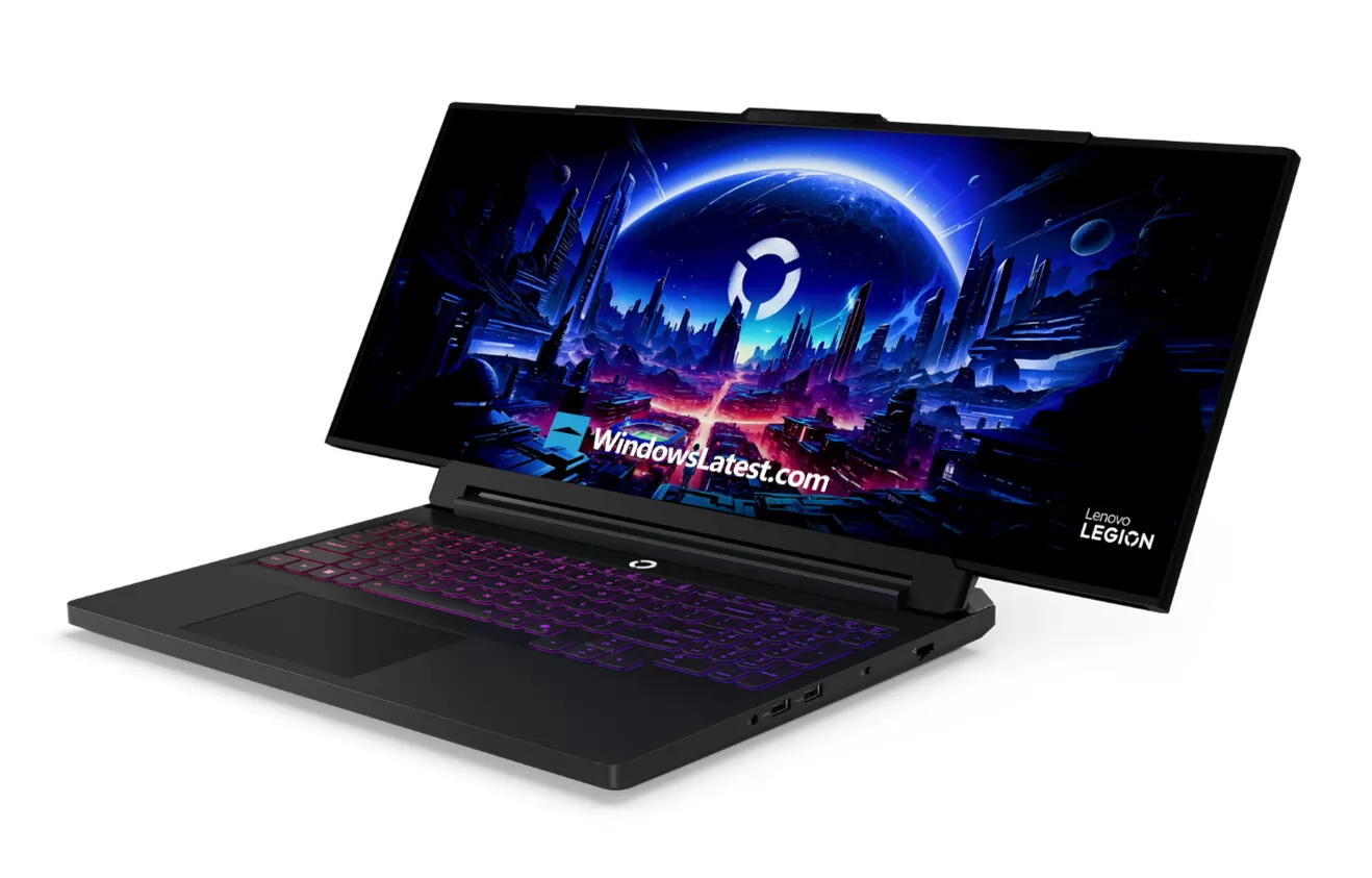 تفاصيل جديدة حول لابتوب الألعاب Lenovo Legion Pro Rollable وآلية شاشته القابلة للتمديد