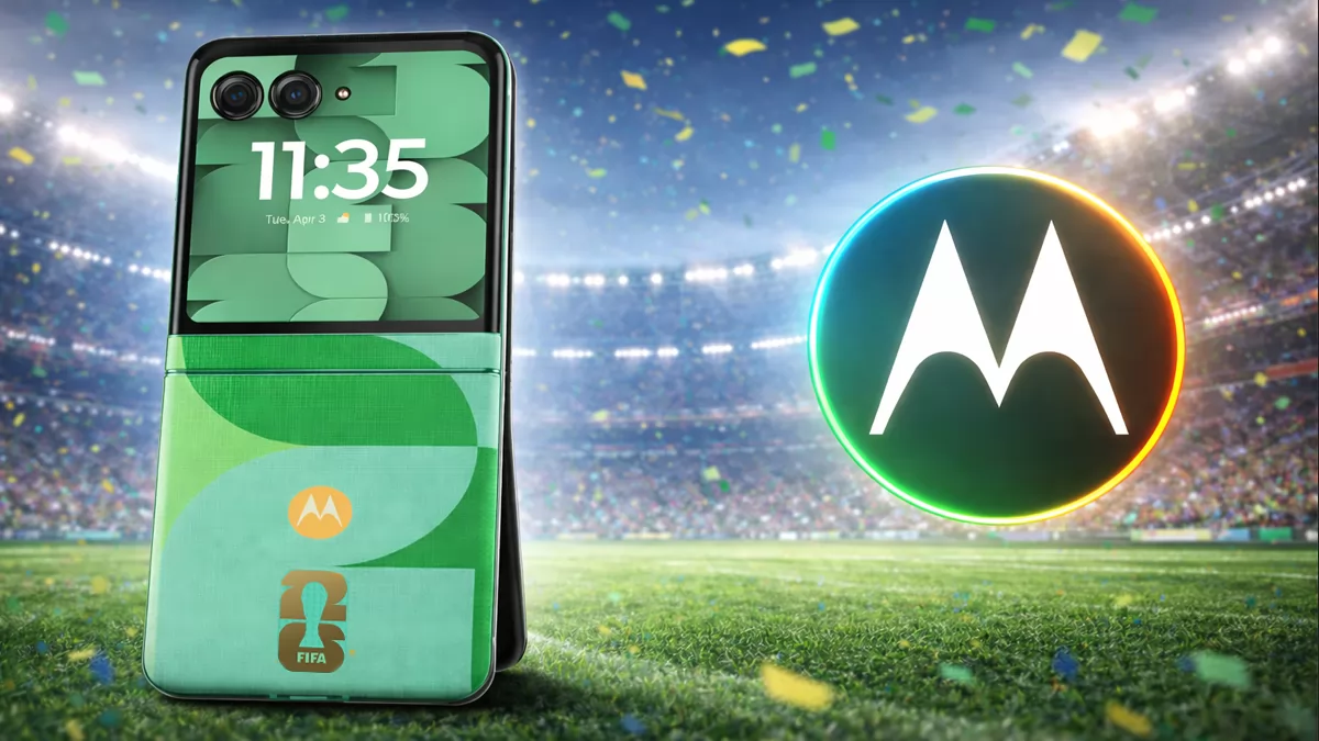 تحتفل موتورولا بكأس العالم 2026 بإصدار خاص من هاتف Motorola Razr FIFA Edition
