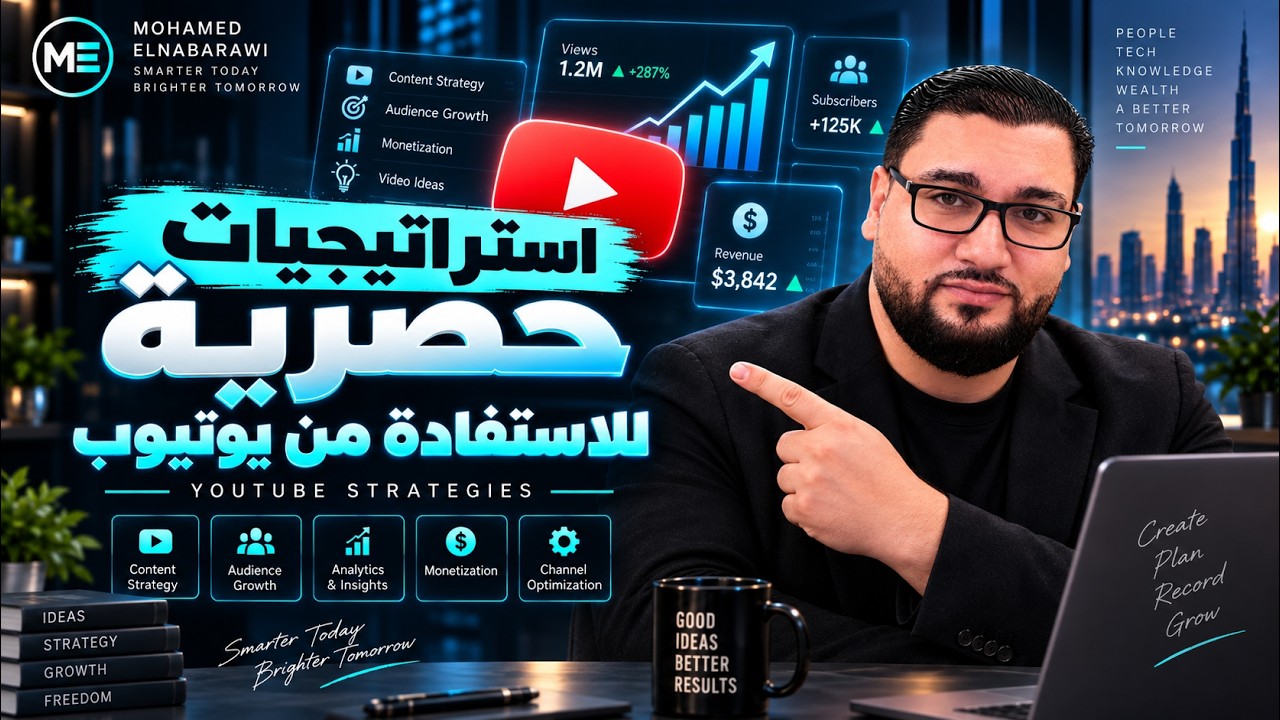 كيفية الاستفادة من يوتيوب استراتيجيات حصرية ؟