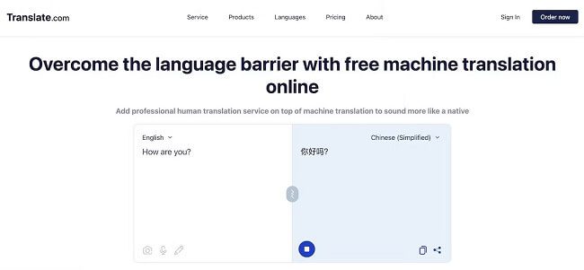أفضل مواقع ترجمة النصوص المجانية عبر الإنترنت لعام 2022 14 أفضل مواقع ترجمة النصوص عبر الإنترنت 1