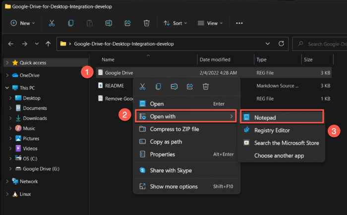كيفية إضافة جوجل درايف إلى File Explorer 35 كيفية إضافة جوجل درايف إلى File Explorer