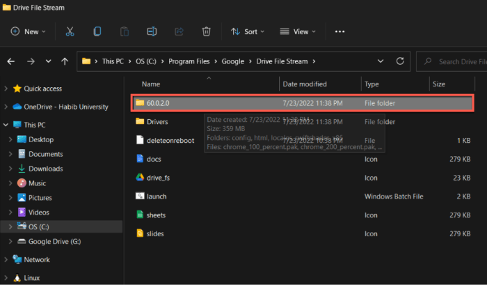 كيفية إضافة جوجل درايف إلى File Explorer 33 كيفية إضافة جوجل درايف إلى File Explorer