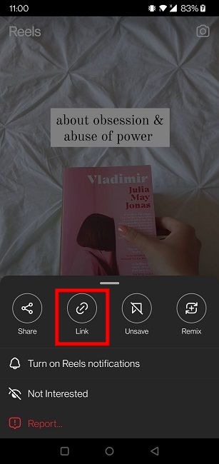 أفضل 6 طرق لتنزيل Instagram Reels 45 قم بتنزيل رابط Instagram Reels