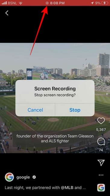 أفضل 6 طرق لتنزيل Instagram Reels 61 قم بتنزيل Instagram Reels Ios Stop Recording