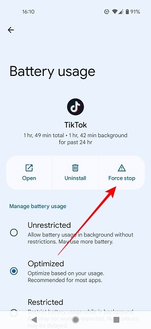 كيفية إيقاف تشغيل تطبيقات اندرويد في الخلفية 67 أوقف تشغيل التطبيقات في الخلفية Android Force Stop