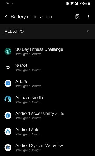 كيفية إيقاف تشغيل تطبيقات اندرويد في الخلفية 84 قم بإيقاف تشغيل التطبيقات في الخلفية Android All Apps Optimized