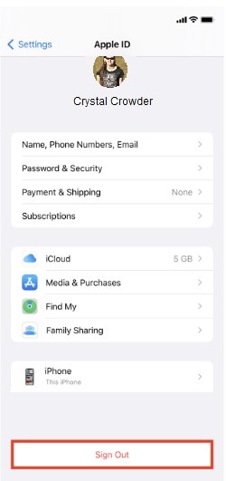 كيفية إصلاح Apple Pay لا تعمل 7 Apple Pay لا يعمل كيفية إصلاحه Apple ID تسجيل الخروج