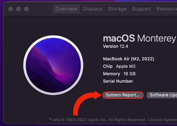 كيفية تحديث برنامج AirPods الثابت عبر جهاز ماك أو أيفون 69 زر تقرير النظام