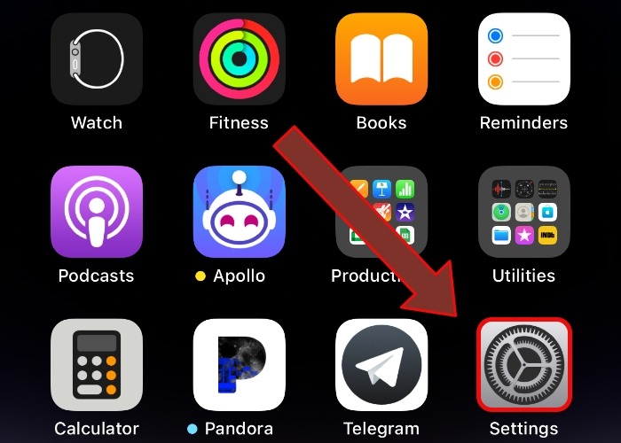 كيفية تحديث برنامج AirPods الثابت عبر جهاز ماك أو أيفون 77 تشغيل تطبيق إعدادات iOS