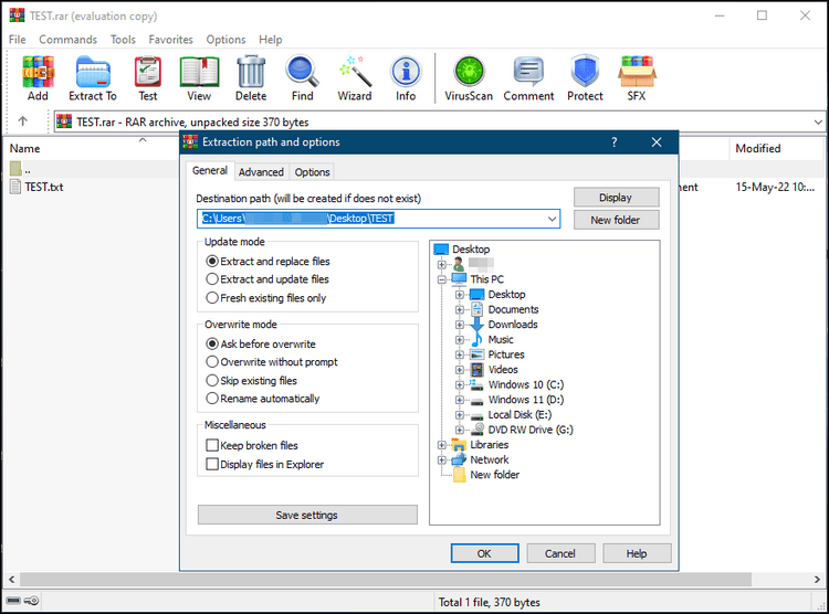 كيفية فك ضغط ملفات RAR و ZIP بالكامل 41 خطوات استخدام برنامج WinRAR على الكمبيوتر