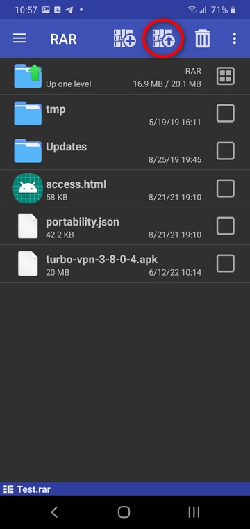 كيفية فك ضغط ملفات RAR و ZIP بالكامل 48 قم بفك ضغط ملفات RAR على هاتف Android