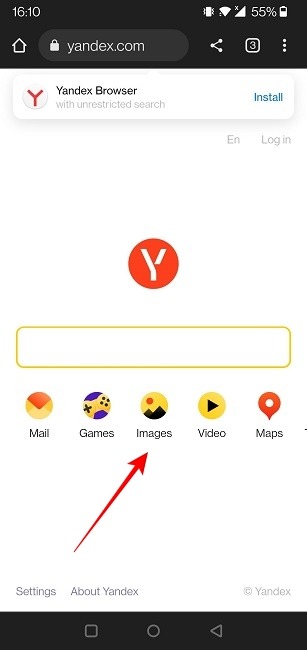 كيفية العثور على مصدر صورة في اندرويد 116 قم بإجراء بحث عكسي عن الصور على صور Android Yandex
