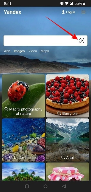 كيفية العثور على مصدر صورة في اندرويد 117 قم بإجراء بحث عكسي عن الصور على Android Yandex Upload
