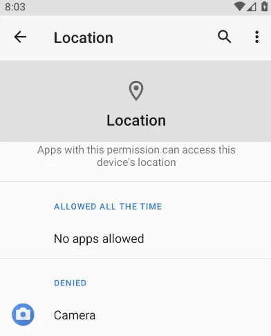 كيفية حظر الوصول إلى الإنترنت تمامًا لتطبيقات معينة على Android - android رفض موقع تطبيقات Android على الإنترنت 1.jpg - كيفية حظر الوصول إلى الإنترنت تمامًا لتطبيقات محددة على Android