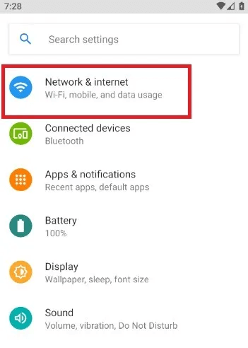 كيفية حظر الوصول إلى الإنترنت تمامًا لتطبيقات معينة على Android - android Android Apps Internet Network 1.jpg - كيفية حظر الوصول إلى الإنترنت تمامًا لتطبيقات محددة على Android