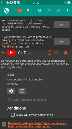 كيفية حظر الوصول إلى الإنترنت تمامًا لتطبيقات معينة على Android - android Android Apps Internet Download Manager 1.jpg - كيفية حظر الوصول إلى الإنترنت تمامًا لتطبيقات محددة على Android