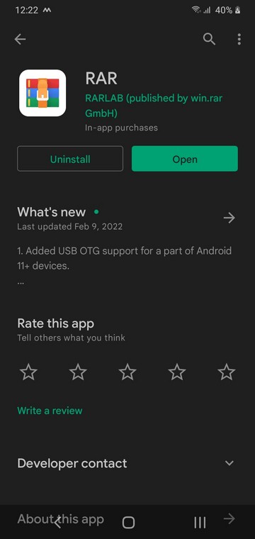 كيفية فك ضغط ملفات RAR و ZIP بالكامل 46 قم بفك ضغط ملفات RAR على هاتف Android