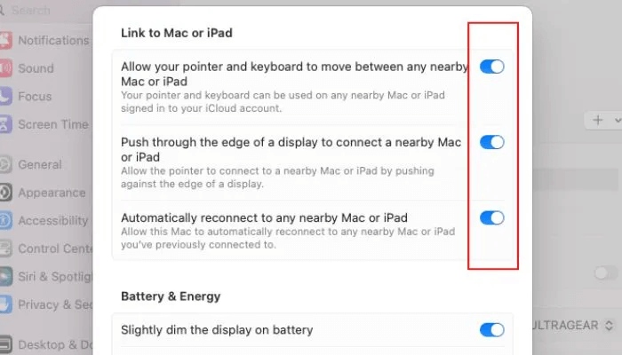 كيفية استخدام Universal Control مع جهاز iPad و Mac - أدلة Apple UniversalControl Linked.jpg - كيفية استخدام Universal Control مع iPad و Mac