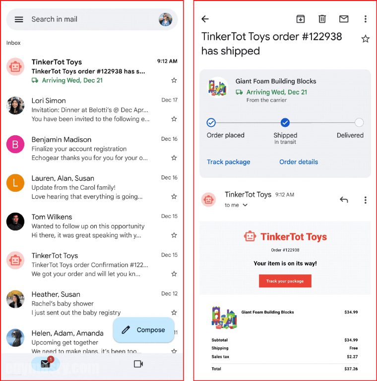 ما هي مِيزة تتبع الطرود في Gmail وكيف يمكنني تشغيلها؟ 8 1675649714 488 ما هي ميزة تتبع الطرود في Gmail وكيف يمكنني تشغيلها؟ 1- ما هي مِيزة تتبع الطرود في Gmail وكيف يمكنني تشغيلها؟