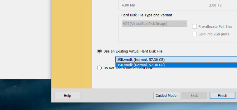كيفية الاقلاع من الفلاش ميموري في برنامج VirtualBox 15 كيفية الاقلاع من الفلاش ميموري في برنامج VirtualBox