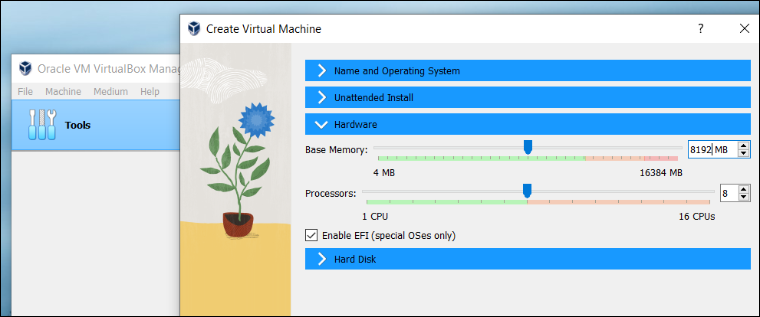 كيفية الاقلاع من الفلاش ميموري في برنامج VirtualBox 14 كيفية الاقلاع من الفلاش ميموري في برنامج VirtualBox