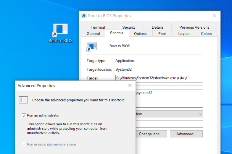 1683854046 617 قم بإنشاء ملف صغير للدخول إلى BIOS من سطح المكتب- قم بإنشاء ملف صغير للدخول إلى BIOS من سطح المكتب!