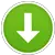 أيقونة التنزيل للأزرار
