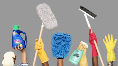 أهم أدوات تنظيف المنزل للحصول على بيت لامع في 3 ساعات