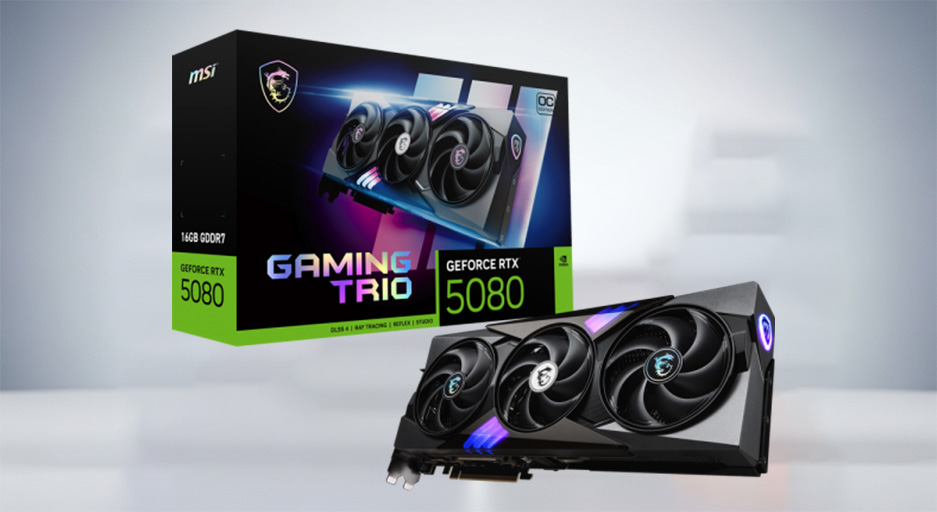 تجميع كمبيوتر ألعاب في 2025: دليلك النهائي من الصفر إلى الاحتراف 39 صورة كرت الشاشة MSI GeForce RTX™ 5080 16G GAMING TRIO OC