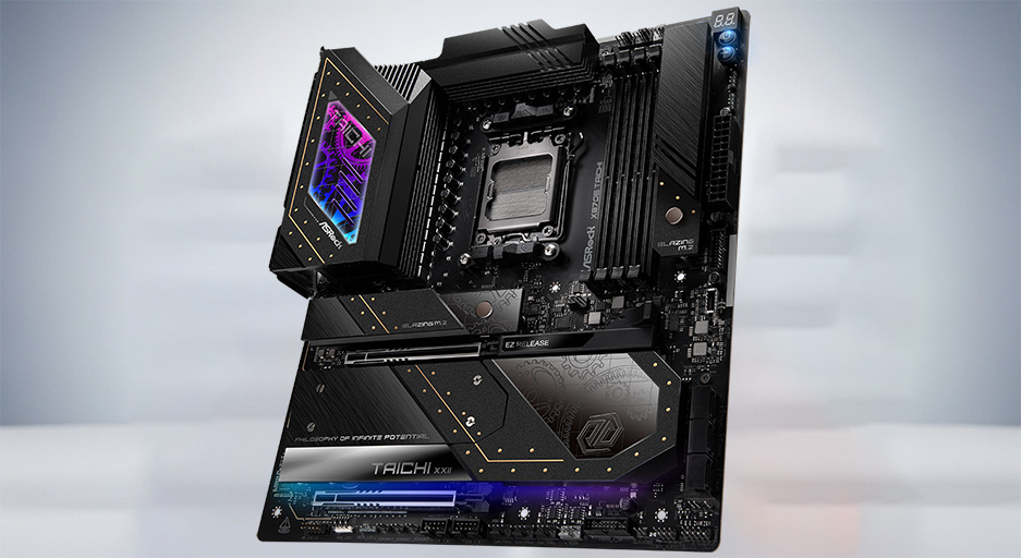 تجميع كمبيوتر ألعاب في 2025: دليلك النهائي من الصفر إلى الاحتراف 40 صورة لوحة أم ASRock X870E Taichi
