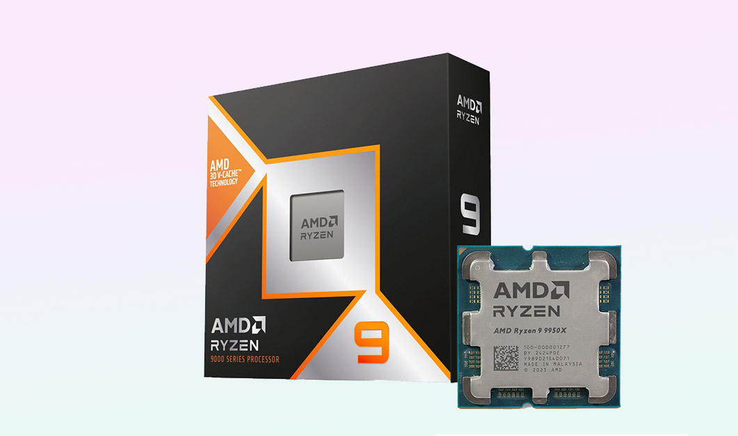 كيف تختار معالج AMD المناسب؟ فك شفرة Ryzen 9, 7, 5, و 3 (دليل 2025) 21 AMD Ryzen 9 9950X: معالج الإنتاجية والأعمال الثقيلة
