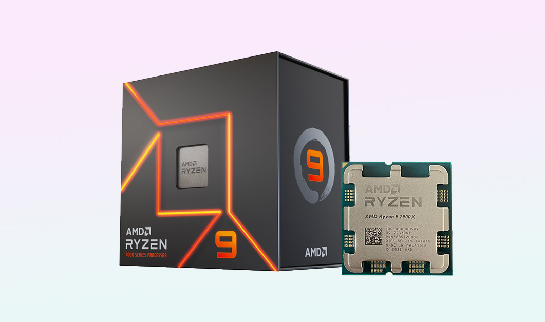 كيف تختار معالج AMD المناسب؟ فك شفرة Ryzen 9, 7, 5, و 3 (دليل 2025) 22 معالج AMD Ryzen 9 7900X