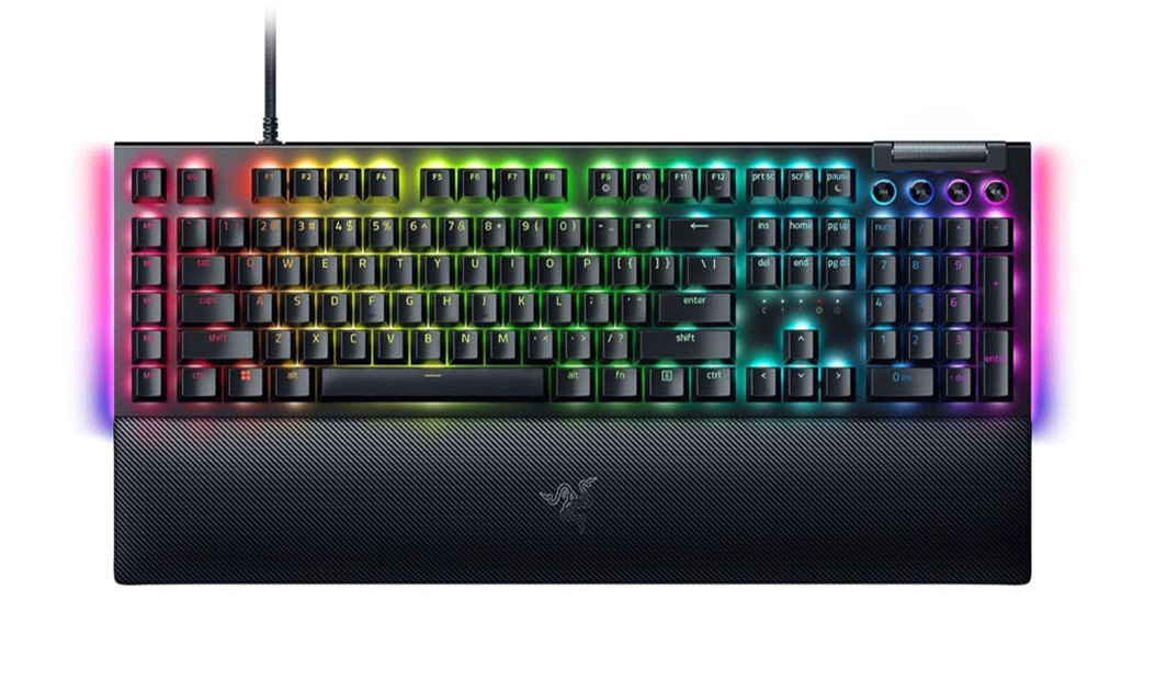 أفضل 13 كيبورد جيمنج في 2025: كيف تختار حسب نوع المفاتيح، الحجم، والميزانية 107 Razer BlackWidow V4 كيبورد مع اضاءة كروما