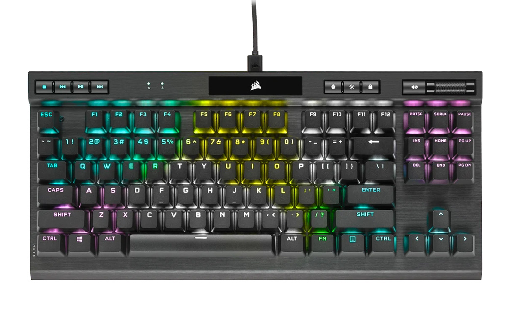 أفضل 13 كيبورد جيمنج في 2025: كيف تختار حسب نوع المفاتيح، الحجم، والميزانية 112 Corsair K70 RGB TKL كيبورد الألعاب