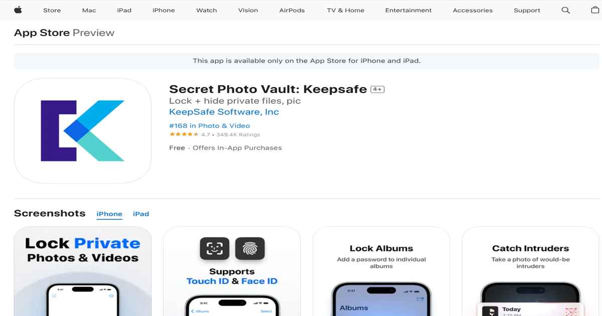 أفضل تطبيقات إخفاء الصور والفيديو لخصوصية تامة على أندرويد و iOS 27 تطبيق لحماية الصور الخاصة باستخدام Touch ID وFace ID.