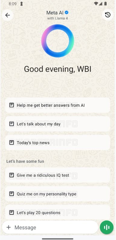 يجلب تحديث WhatsApp إحدى ميزات الذكاء الاصطناعي المطلوبة! 10 Whatsapp