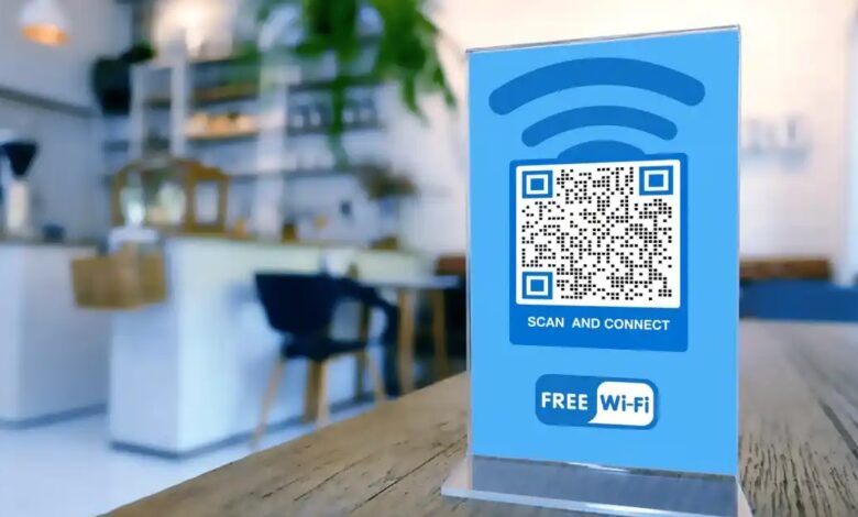 شرح طريقة إظهار باركود للواي فاي للكمبيوتر والهاتف 1 شرح طريقة إظهار باركود للواي فاي للكمبيوتر والهاتف