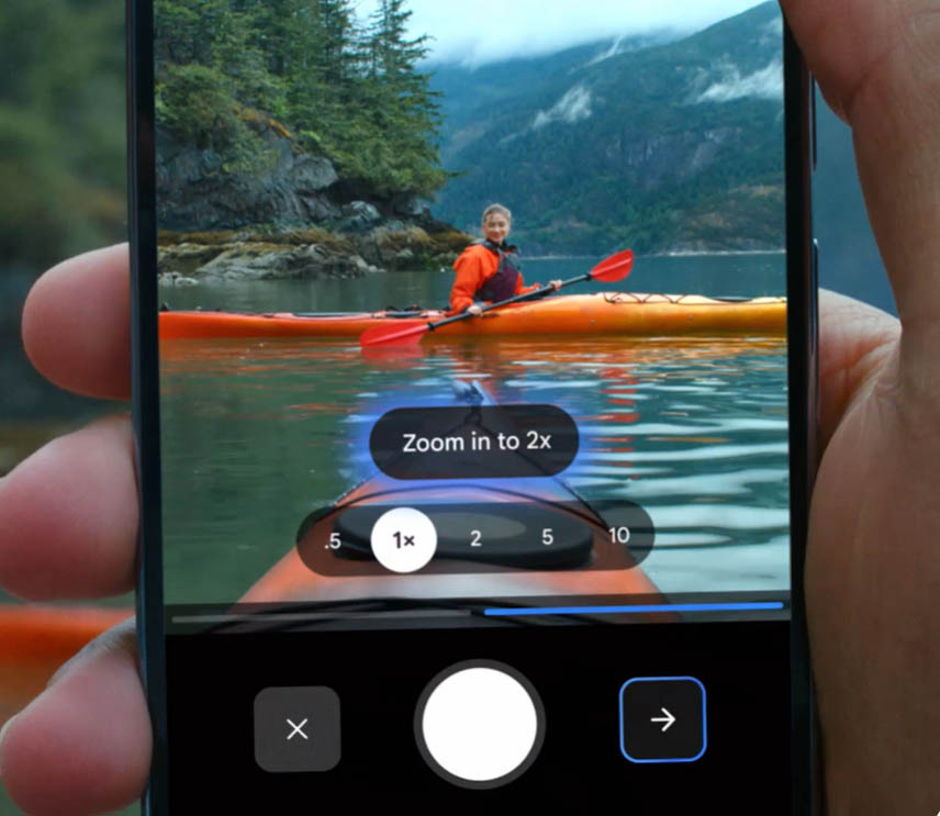 مدرب الكاميرا في Google Pixel 10