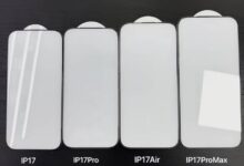 صورة مسربة تكشف الفارق في حجم شاشات هواتف iPhone 17 القادمة