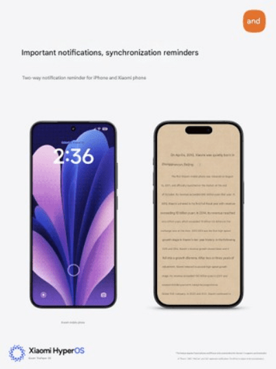 تفتح واجهة Hyperos 3 أبواب التكامل بين Xiaomi و Barrage لأول مرة مع هذه الميزات 10 واجهة Hyperos 3