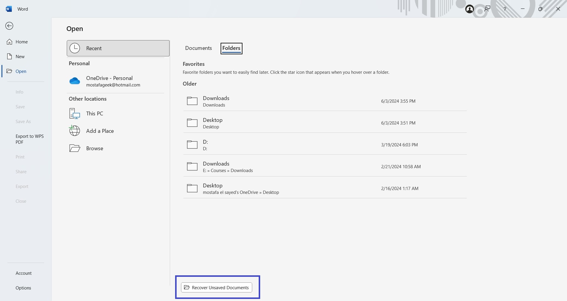 دليلك الكامل لإصلاح مستندات Oxcel التالفة التي لا تفتح 35 استرداد المستند
