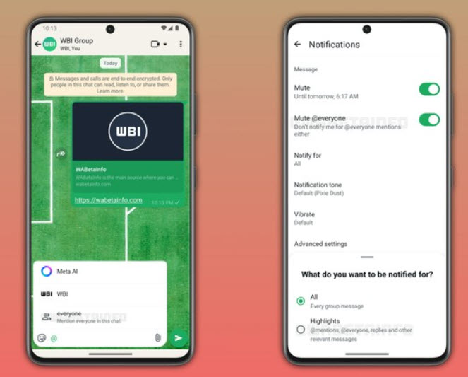 يطلق WhatsApp إخطارات المجموعة لتسهيل إدارة المجموعة 10 Whatsapp
