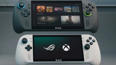 ROG Xbox Ally وROG Xbox Ally 25 ROG Xbox Ally وROG Xbox Ally