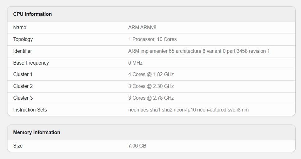 تردد معالج جالكسي A77