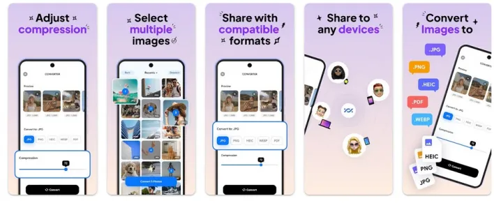 لتحويل الصور بسهولة وسرعة دون فقدان الجودة 10 تطبيق تحويل الصور