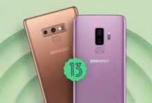 تحديث Android 13 يصل لهاتفي Galaxy S9 وGalaxy Note 9 بهذه الطريقة!